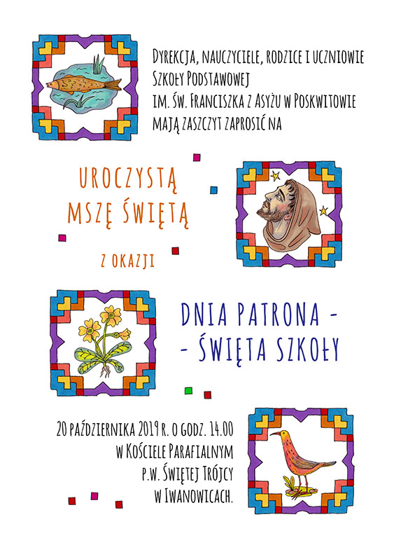 Dzien Patrona 2019 Plakat