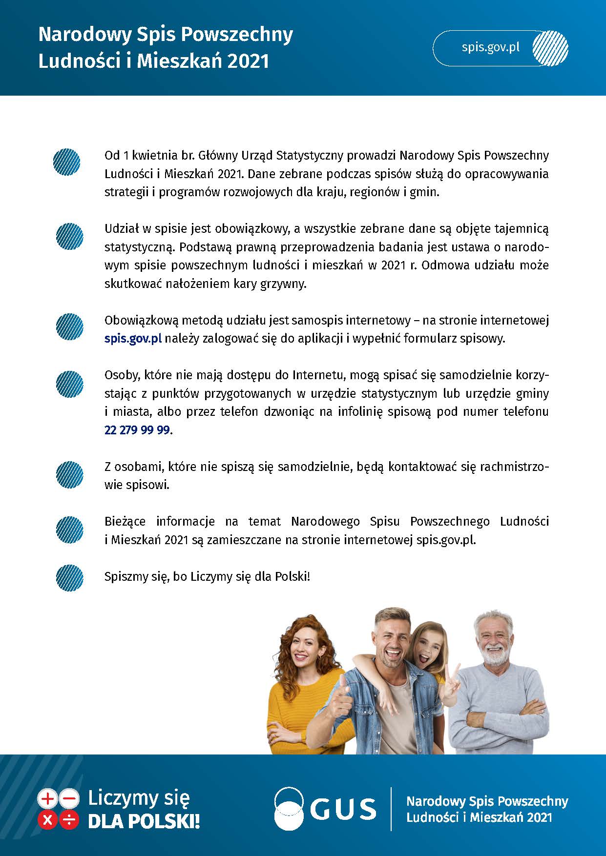 Narodowy Spis Powszechny Ludności i Mieszkań NSP 2021   grafika 1