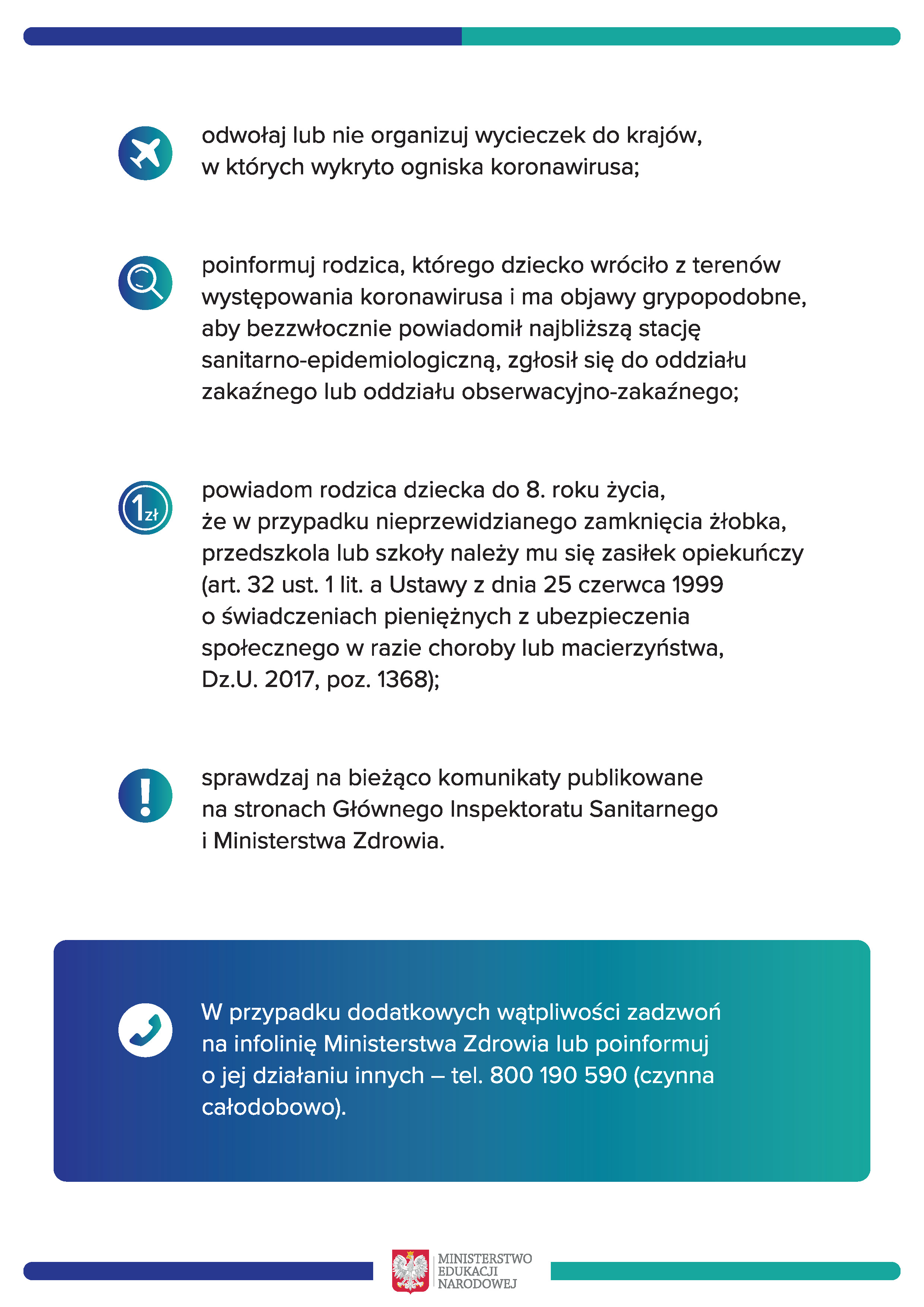 Rekomendacje Ministra Koronawirus Strona 2