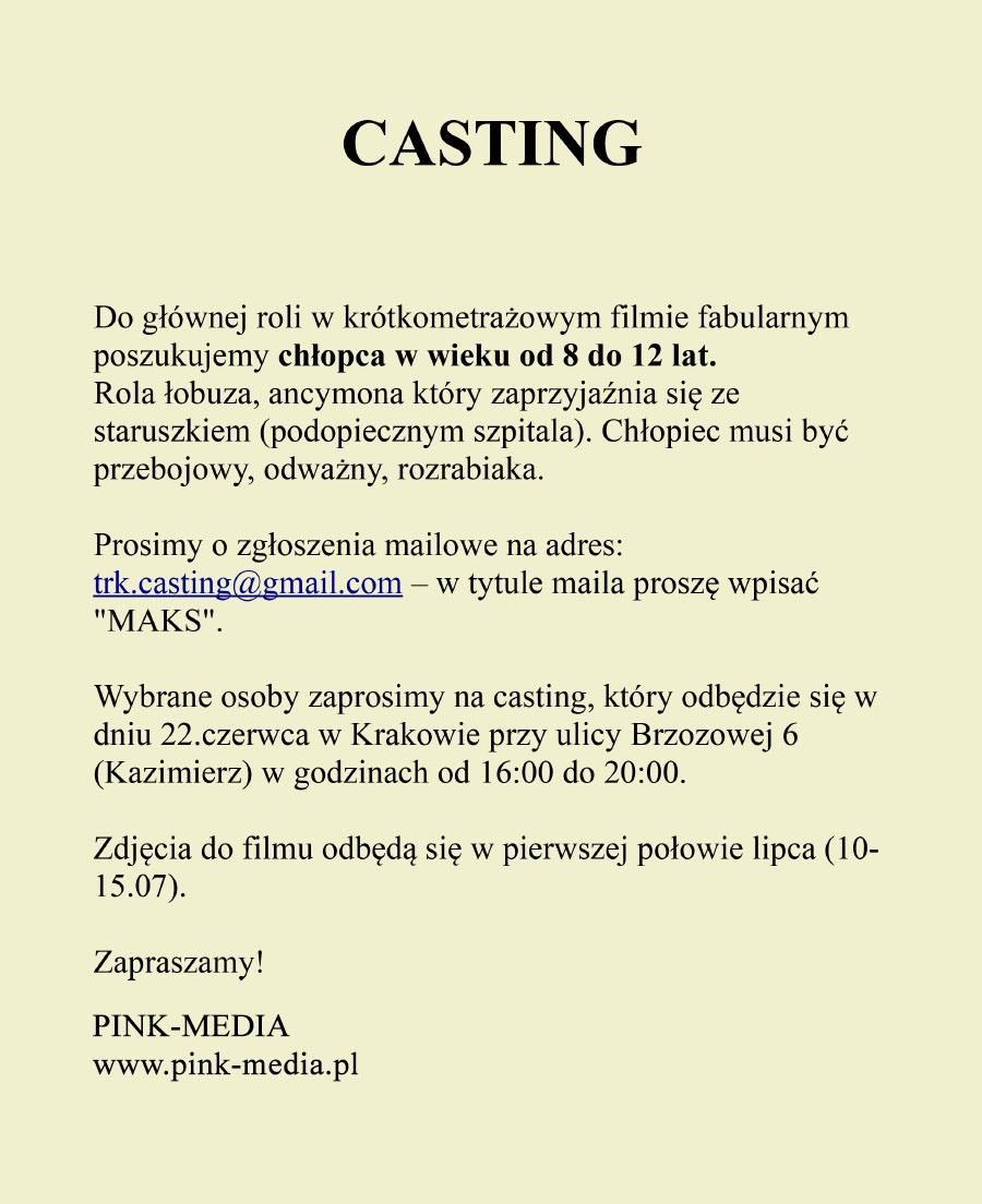 casting