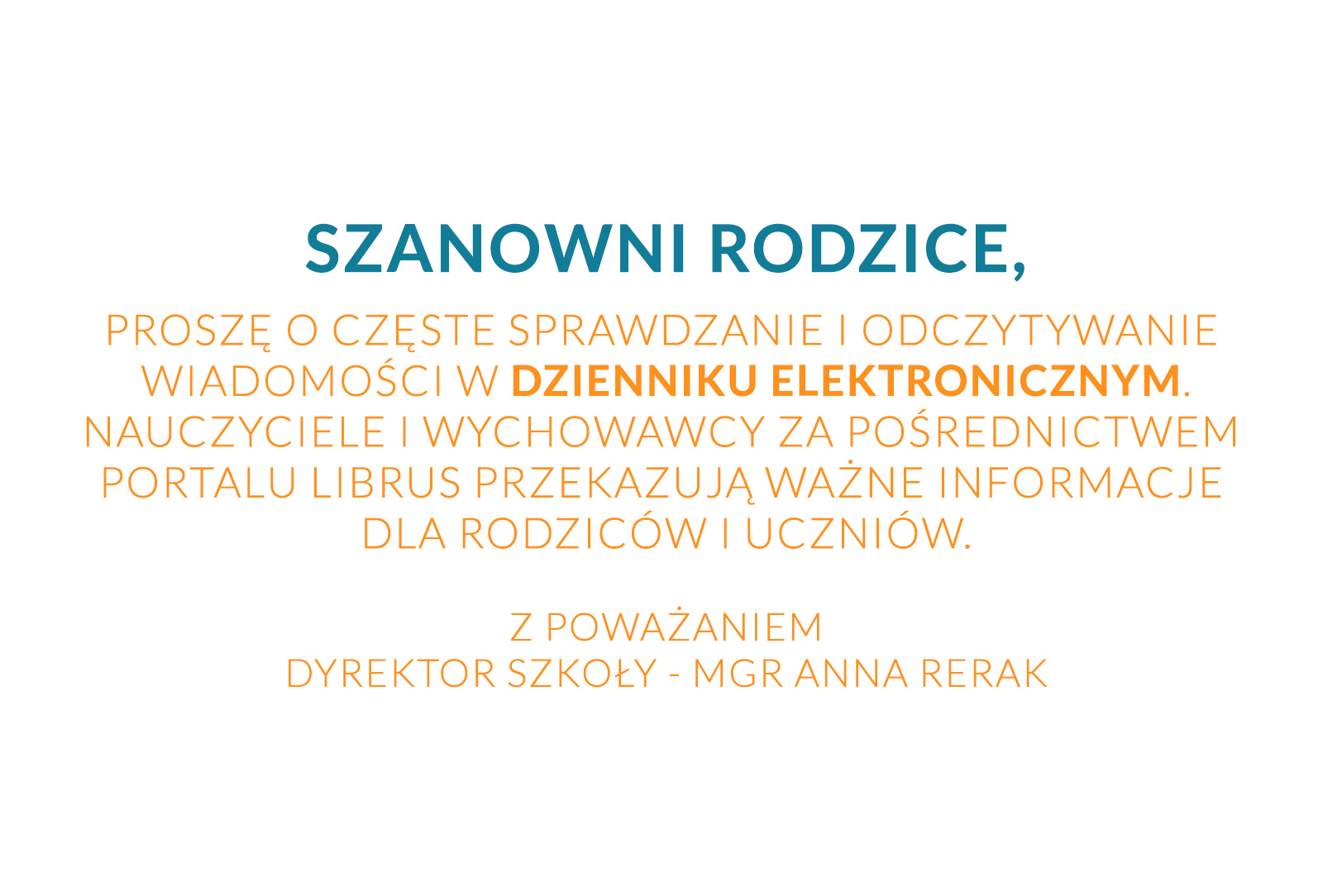 e dziennik informacja