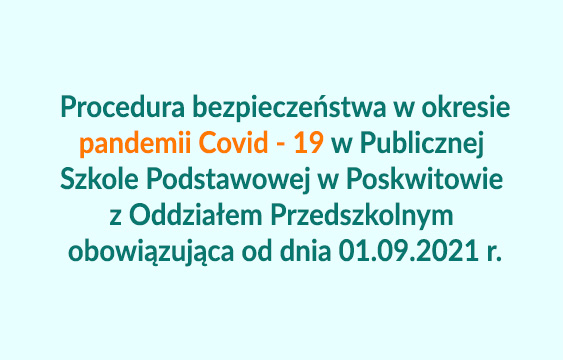 procedura Covid 21 22