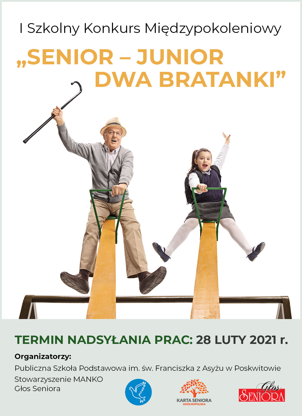 senior junior PLAKAT