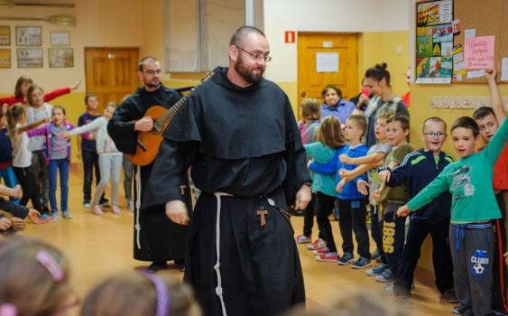 spotkanie z franciszkanami 2015
