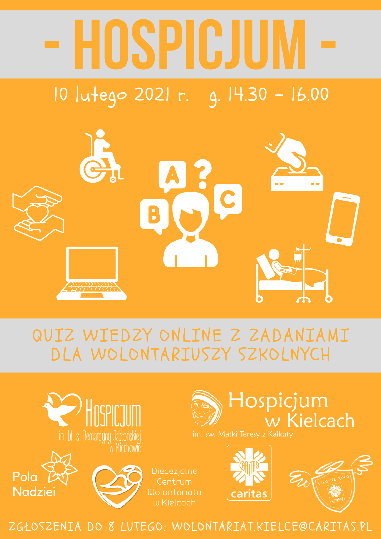 konkurs  hospicjum quiz wiedzy